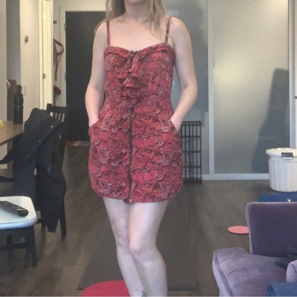 Cotton Candy Floral Summer Mini Dress - Picture 4 of 11